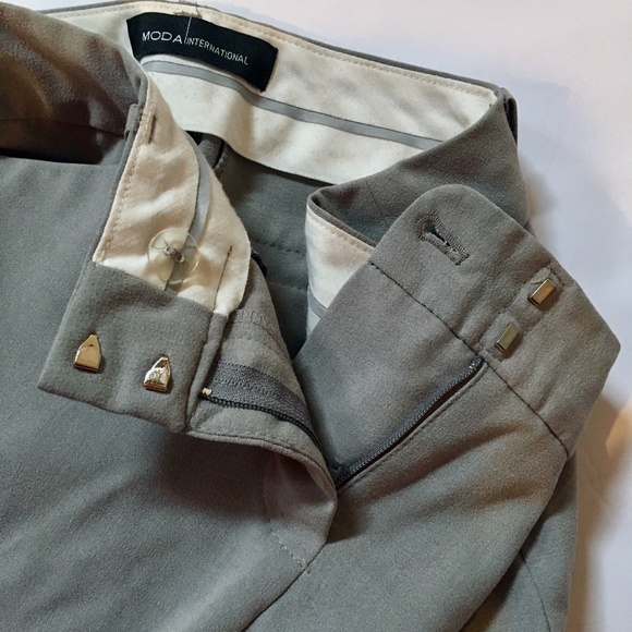 VICTORIA'S SECRET Gray Long Dress Shorts Size 4 - Picture 7 of 7